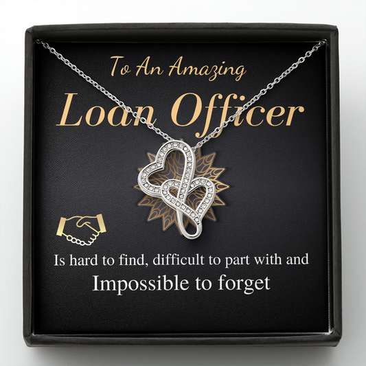 Loan Officer Gift For Loan Officer Chain Necklace Christmas Gift For Loan Officer Appreciation Gift Loan Officer Thank You Gift #0885