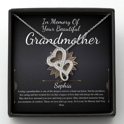 Memorial gift Grandmother Loss of Grandma In Memory of Grandma Sorry for your loss of loved one condolence gift, bereavement gift