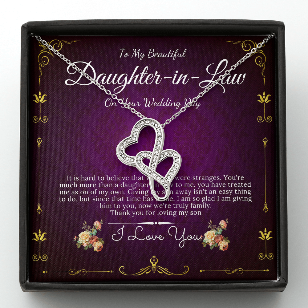 Daughter in law, Daughter in law gift, Future Daughter in law gift, Daughter-in-law gift, welcome to the family, our son love you