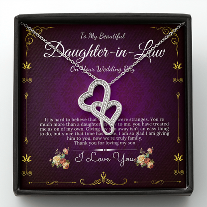 Daughter in law, Daughter in law gift, Future Daughter in law gift, Daughter-in-law gift, welcome to the family, our son love you