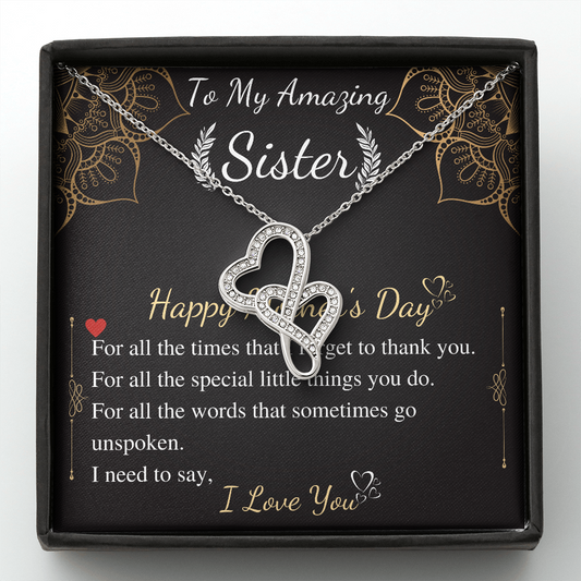 to my sister