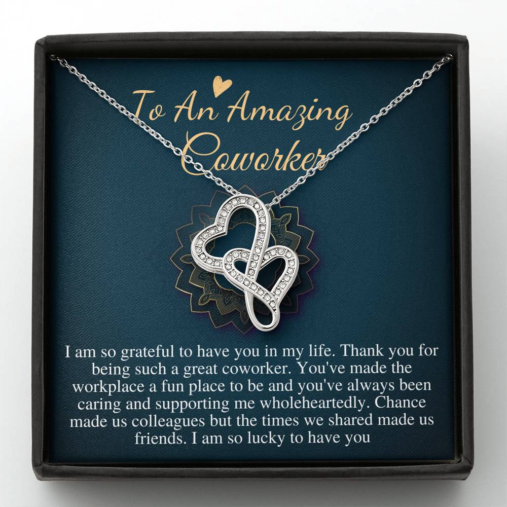 Coworker Gift, Farewell Gift for Coworker, Going Away Gift for Coworker, Coworker Birthday Gift,Christmas gifts for Coworkers Necklace #0730