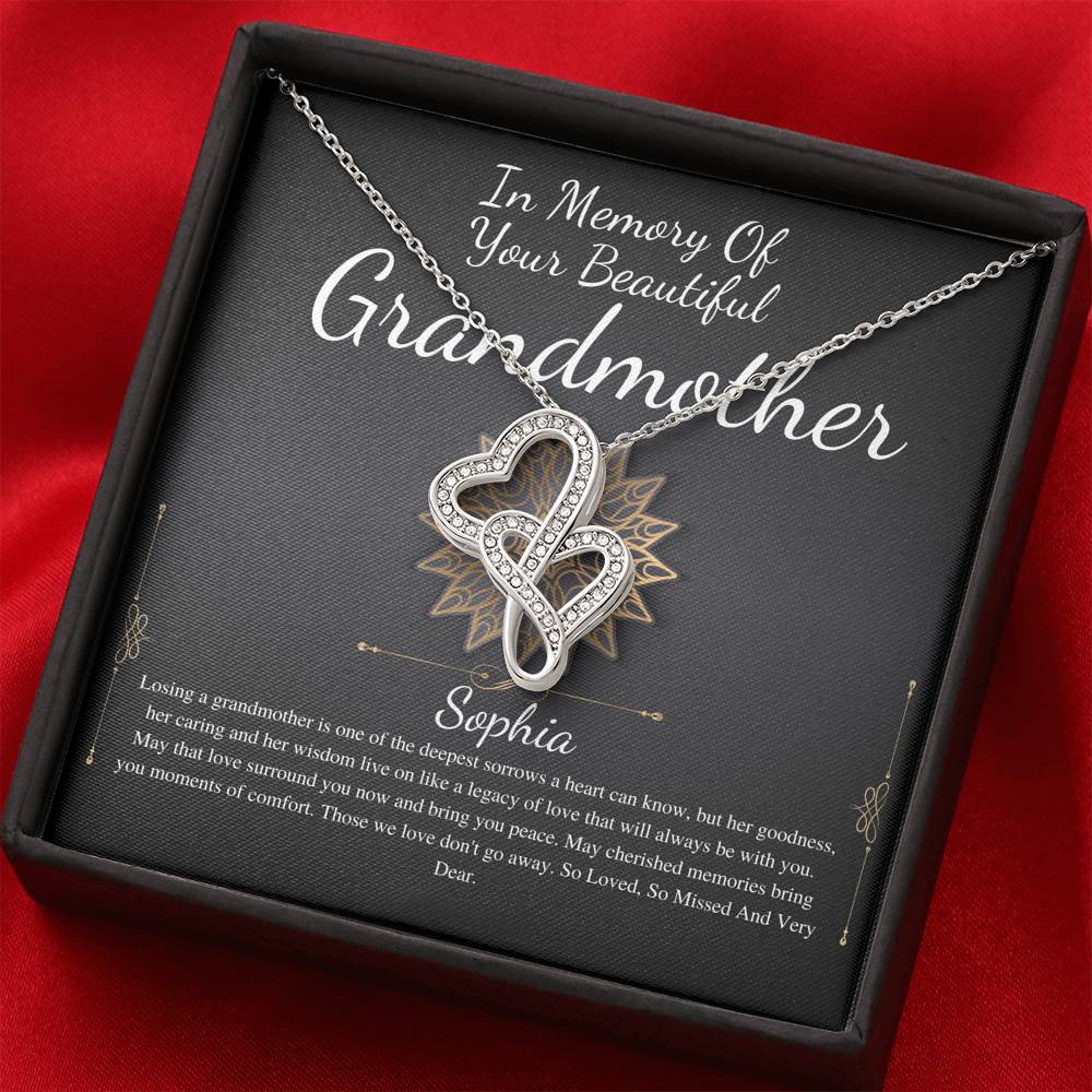 Memorial gift Grandmother Loss of Grandma In Memory of Grandma Sorry for your loss of loved one condolence gift, bereavement gift