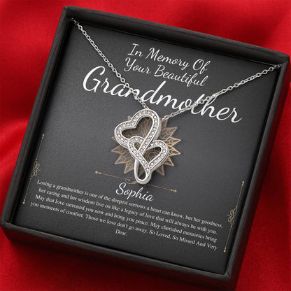 Memorial gift Grandmother Loss of Grandma In Memory of Grandma Sorry for your loss of loved one condolence gift, bereavement gift
