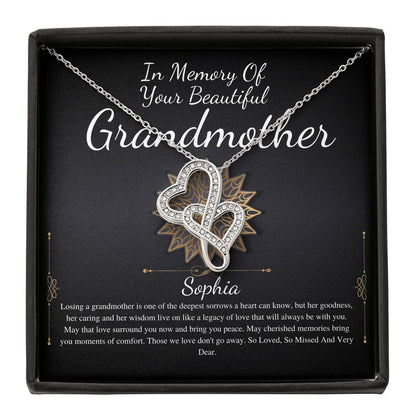 Memorial gift Grandmother Loss of Grandma In Memory of Grandma Sorry for your loss of loved one condolence gift, bereavement gift