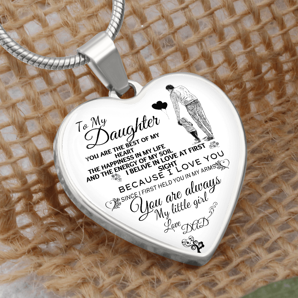 to my daugther chan necklece