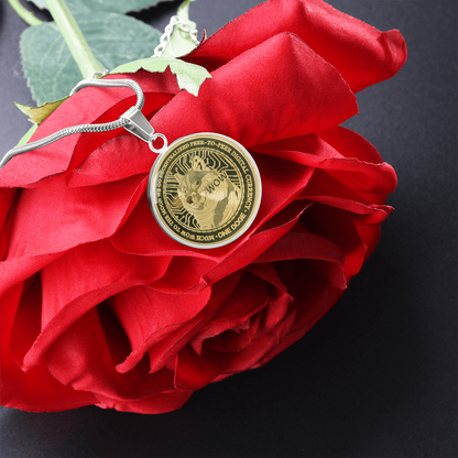 Dogecoin (DOGE) Neckalce Crypto Coin | Dogecoin Coin | Gold Dogecoin Pendant, Doge Lover, Crypto Gift For Boyfriend, Crypto Lover Gift #0931 good one