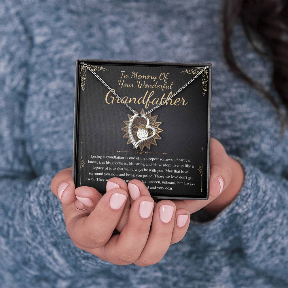 Memorial gift Grandfather Loss of Grandpa In Memory of Grandpa Sorry for your loss of loved one condolence gift, bereavement gift