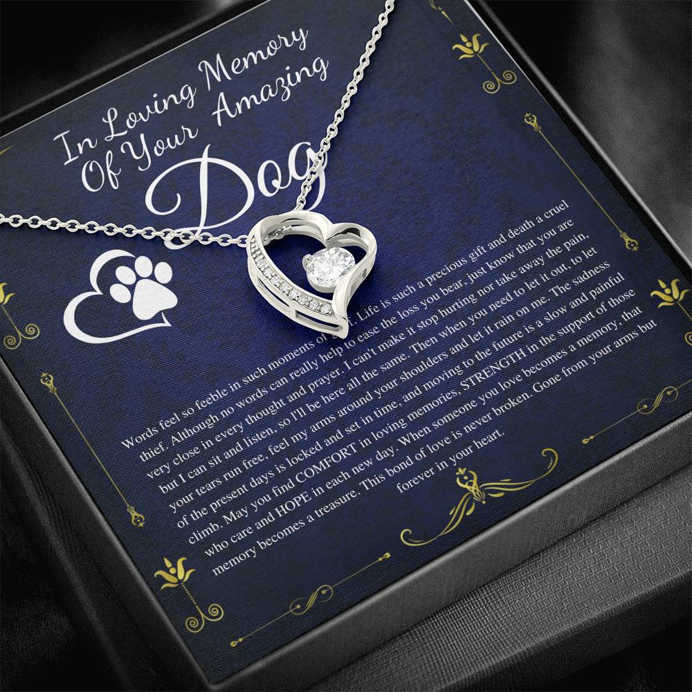 Dog Memorial Gift Pet Loss Gifts, Loss of Pet Gift, Loss of Dog gift in Memory of Dog Remembrance Gift for Loss of Dog