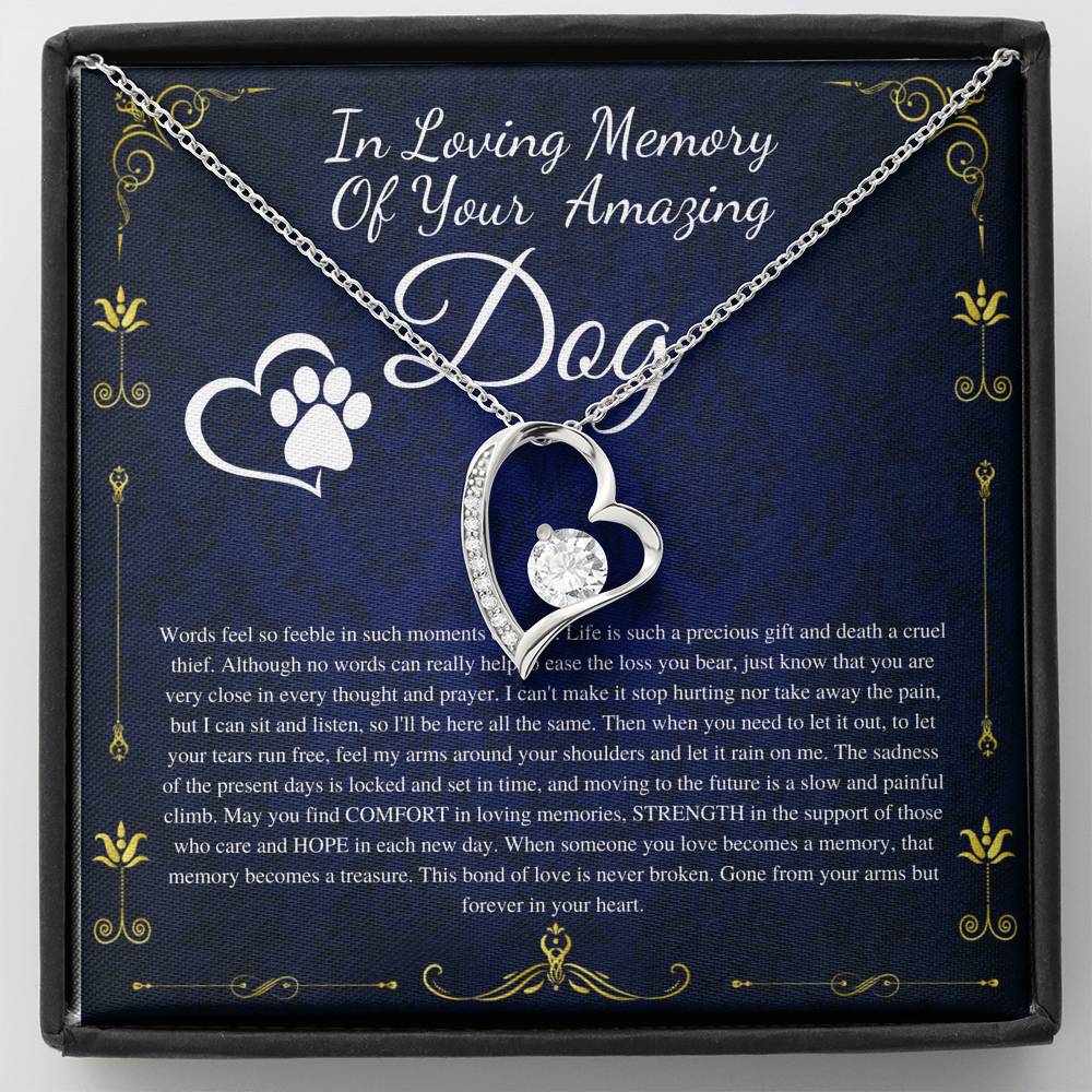 Dog Memorial Gift Pet Loss Gifts, Loss of Pet Gift, Loss of Dog gift in Memory of Dog Remembrance Gift for Loss of Dog
