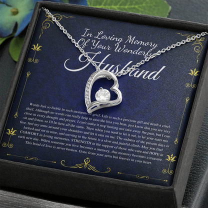 Memorial gift Husband Loss of Husband In Memory of Husband Sorry for your loss of Spouse loss of loved one condolence gift, bereavement gift