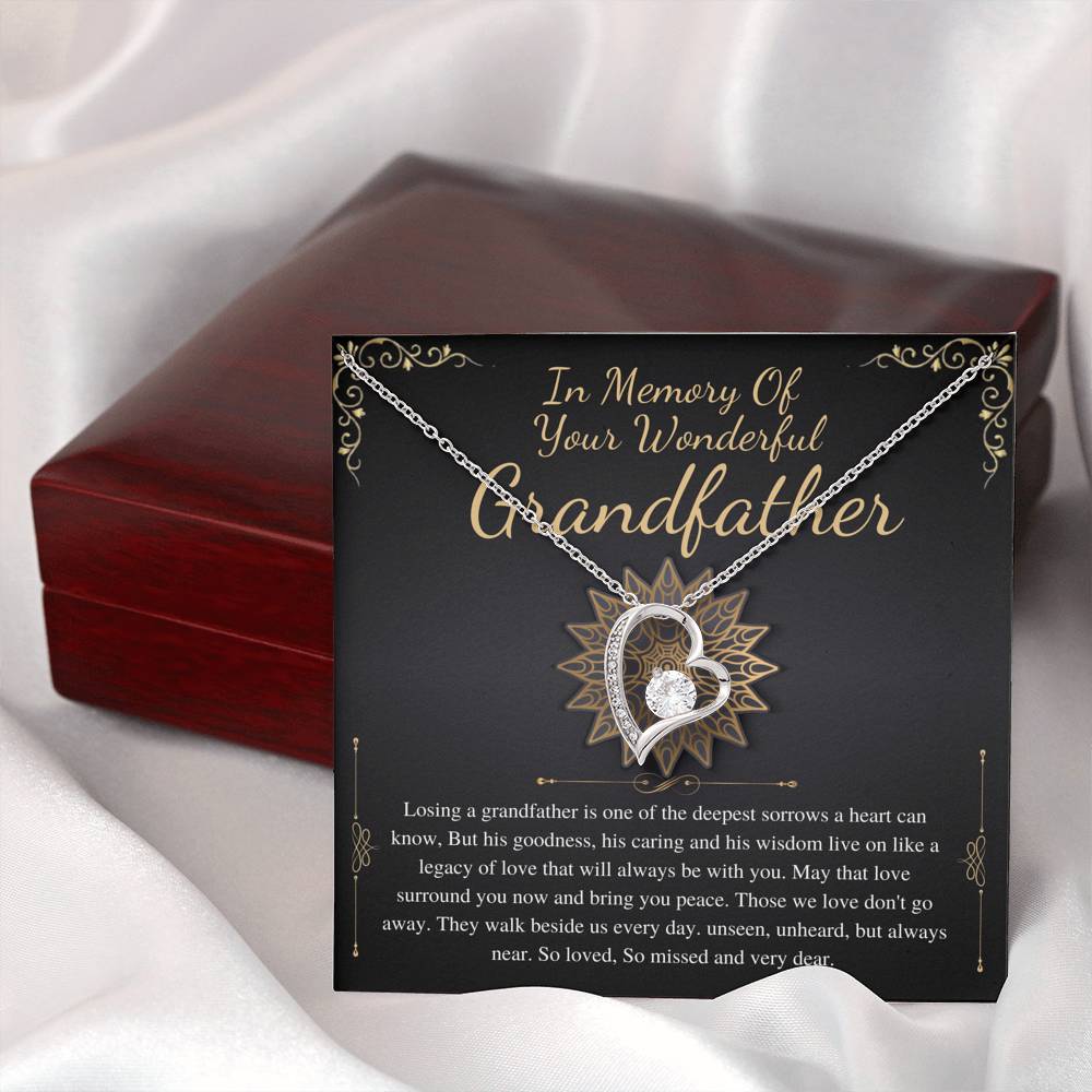 Memorial gift Grandfather Loss of Grandpa In Memory of Grandpa Sorry for your loss of loved one condolence gift, bereavement gift
