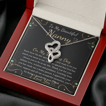 Gift To My Nanny On My Wedding Day, Gift From Bride To Grandmother On Wedding Day, Present For Nana For Granddaughter Wedding, Keepsake gift