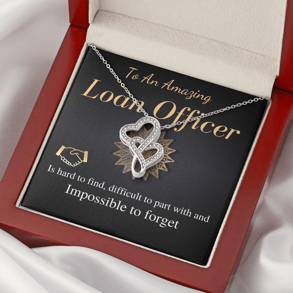 Loan Officer Gift For Loan Officer Chain Necklace Christmas Gift For Loan Officer Appreciation Gift Loan Officer Thank You Gift #0885