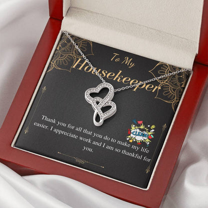 Housekeeper Gift, Housekeeper Necklace, Housekeeper Jewelry, Housekeeper Thank You,Housekeeper Appreciation,Housekeeper Christmas Gift #0749