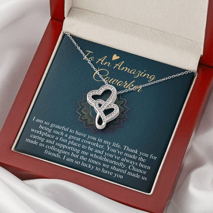 Coworker Gift, Farewell Gift for Coworker, Going Away Gift for Coworker, Coworker Birthday Gift,Christmas gifts for Coworkers Necklace #0730