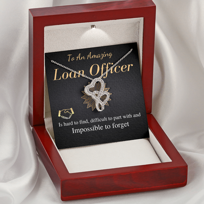 Loan Officer Gift For Loan Officer Chain Necklace Christmas Gift For Loan Officer Appreciation Gift Loan Officer Thank You Gift #0885