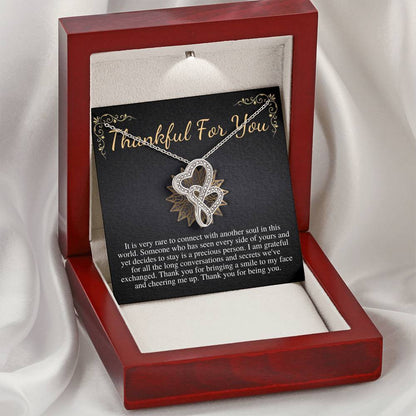 Thank you gift For Friend, Long Distance Friend Gift for friend,Best friend gift,Best friend necklace,Christmas Gift,Giraffes Necklace #0573