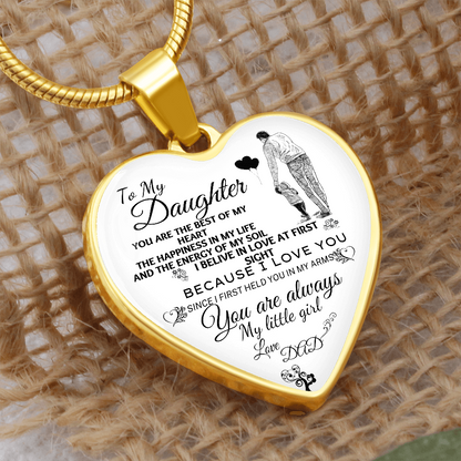 to my daugther chan necklece