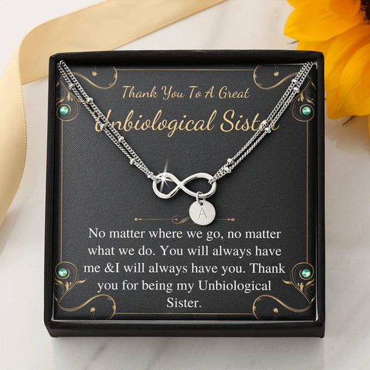 Unbiological Sister Best Friend Gift Jewelry,Best Friend Wedding Gift,Necklace For Best Friend, Best Friends Forever Gift ,Vertical Bar