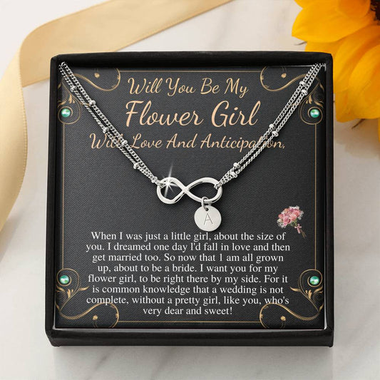 flower girl bracelet, toddler flower girl, personalized flower girl gift, little girl bracelet, will you be my flower girl proposal #0777