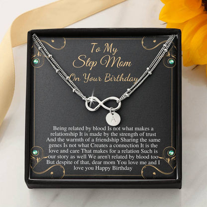 Stepmom Birthday Gift Bracelet From Stepdaughter, Stepmother Birthday Jewelry,Birthday Gift For Stepmom,Stepmom Thoughtful Gifts Ideas #0058