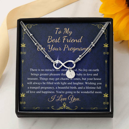Interlocking Hearts Necklace, To My Girlfriend, Necklace For Girlfriend, Girlfriend Jewelry, Girlfriend Gift, Anniversary Gift For