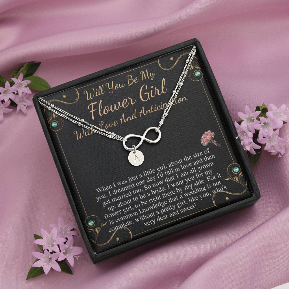 flower girl bracelet, toddler flower girl, personalized flower girl gift, little girl bracelet, will you be my flower girl proposal #0777