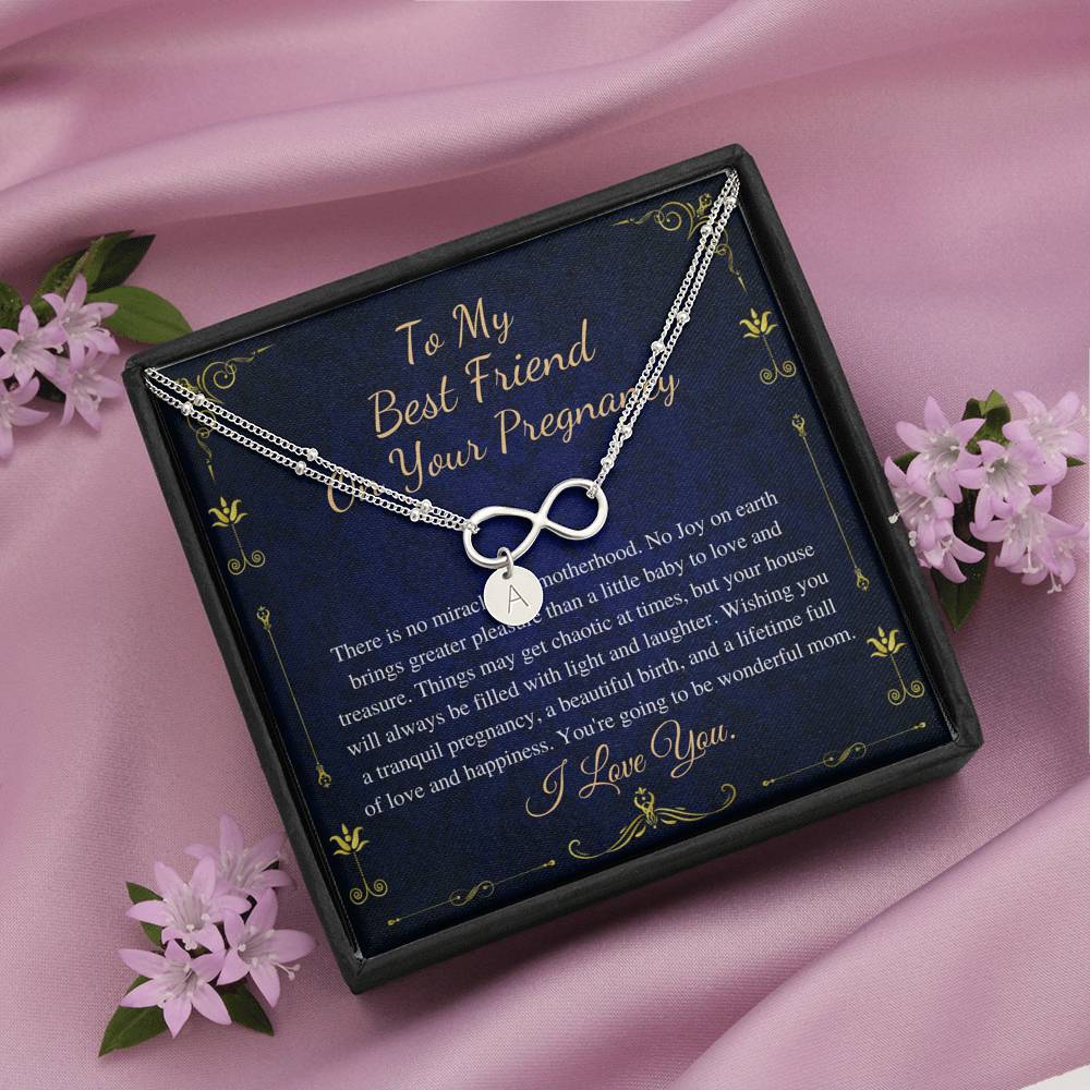 Interlocking Hearts Necklace, To My Girlfriend, Necklace For Girlfriend, Girlfriend Jewelry, Girlfriend Gift, Anniversary Gift For