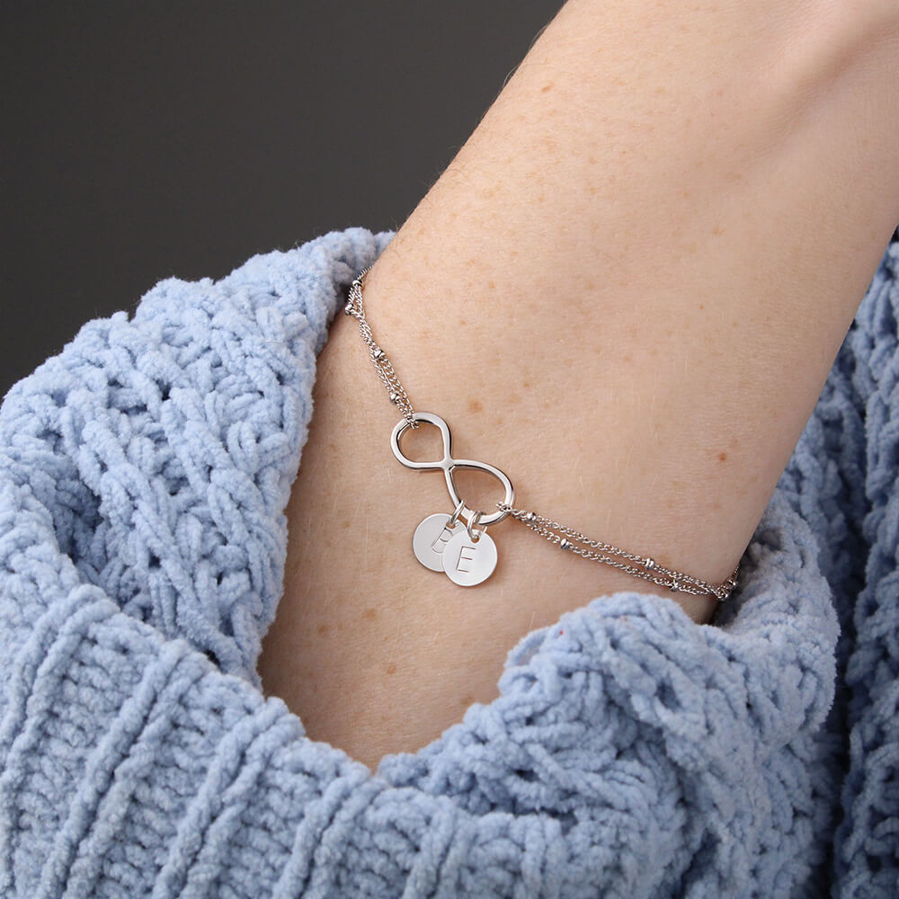Big Sister Initial Bracelet Gift Sister Gifts Big Sister Birthday Gift for Big SisterJewelry Gift for Sister, Sister Christmas Gift #0533