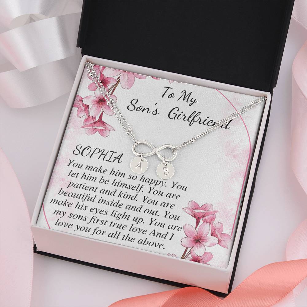 Son's Girlfriend's Birthday Gift, Bracelet For Son's Girlfriend, Bday Gift For Son's Girlfriend, Bonus Daughter, Son's GF Bracelet #0532