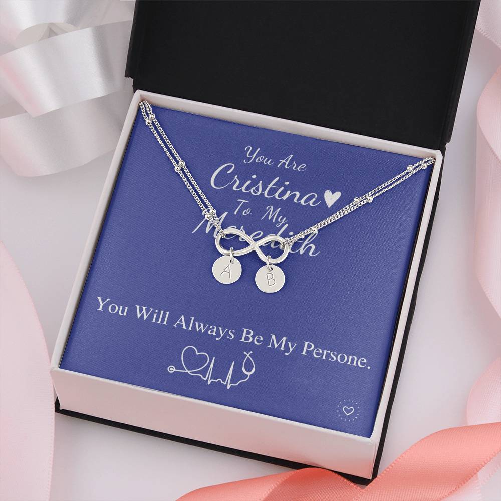 Grey's Anatomy Inspired Meredith and Cristina Best Friends Wish Bracelets, Meredith Grey, Cristina Yang, BFF gift, you're my person #0580