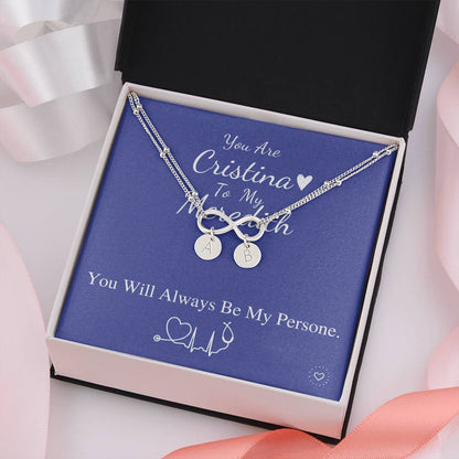 Grey's Anatomy Inspired Meredith and Cristina Best Friends Wish Bracelets, Meredith Grey, Cristina Yang, BFF gift, you're my person #0580