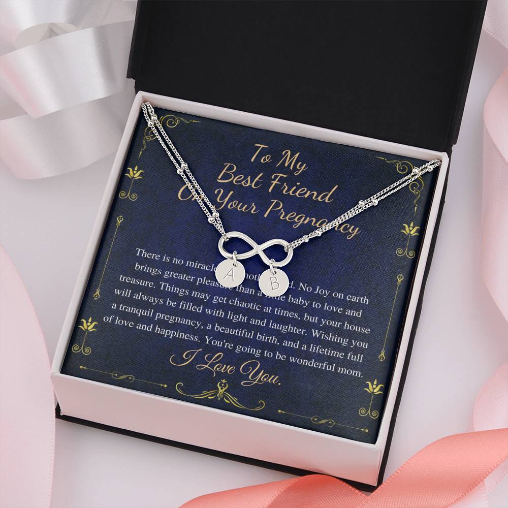Interlocking Hearts Necklace, To My Girlfriend, Necklace For Girlfriend, Girlfriend Jewelry, Girlfriend Gift, Anniversary Gift For