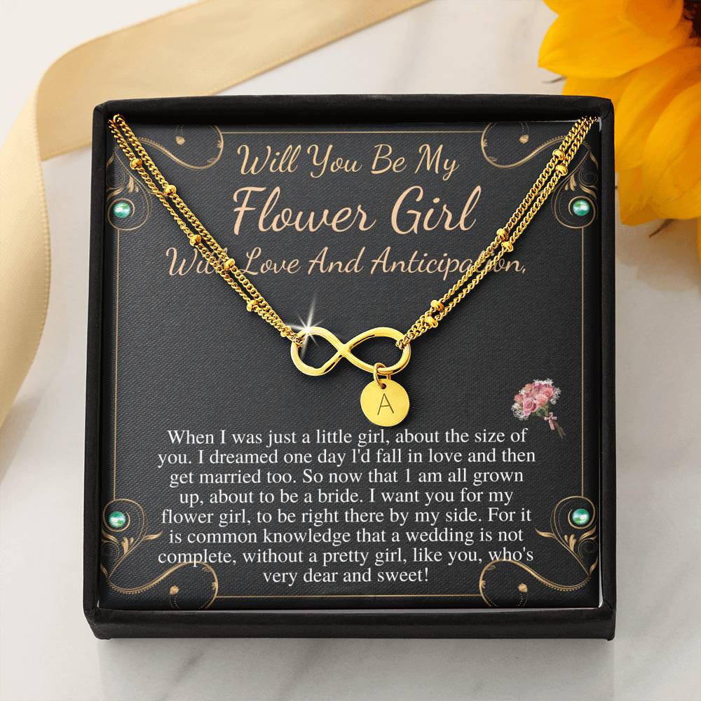 flower girl bracelet, toddler flower girl, personalized flower girl gift, little girl bracelet, will you be my flower girl proposal #0777