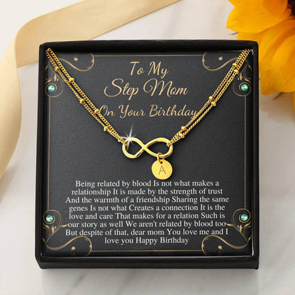Stepmom Birthday Gift Bracelet From Stepdaughter, Stepmother Birthday Jewelry,Birthday Gift For Stepmom,Stepmom Thoughtful Gifts Ideas #0058