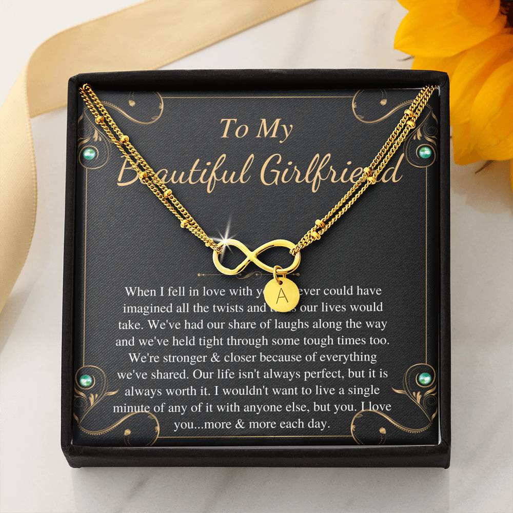 Girlfriend Necklace: Anniversary Gift for Girlfriend, Girlfriend Gift, Gift for Girlfriend, Necklace for Girlfriend