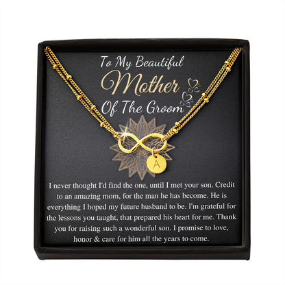 Gift for Mother of the Groom Bracelet, Mother's day gift, Gift for mother, Mother of the groom, mother in law gift, gift from bride to mom