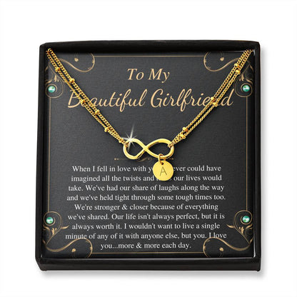 Girlfriend Necklace: Anniversary Gift for Girlfriend, Girlfriend Gift, Gift for Girlfriend, Necklace for Girlfriend