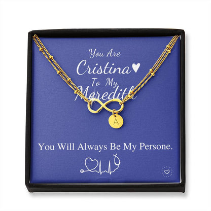 Grey's Anatomy Inspired Meredith and Cristina Best Friends Wish Bracelets, Meredith Grey, Cristina Yang, BFF gift, you're my person #0580