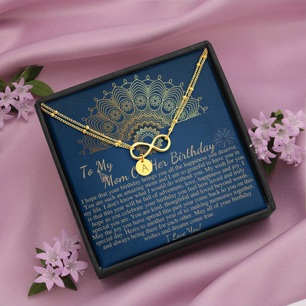 Mom Birthday Gift from daughter or Son, Sentimental Gifts for Mom Birthday, Mother Birthday Gift with Message Card Quote, Mom Bracelet #0646