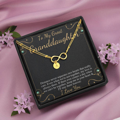 Great-Granddaughter Hand Stamped Charm Bracelet, Great Granddaughter Birthday Gift,Great Granddaughter Bracelet Jewelry,Christmas Gift #0528
