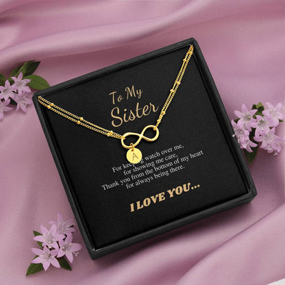 Big Sister Initial Bracelet Gift Sister Gifts Big Sister Birthday Gift for Big SisterJewelry Gift for Sister, Sister Christmas Gift #0533