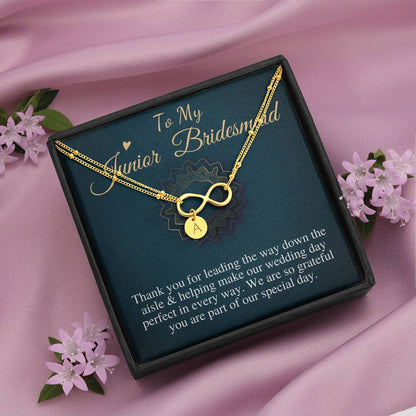 Junior Bridesmaid Gift Bracelet Personalized Flower Girl Gift for Junior Bridesmaid Gift for jr Bridesmaid Jewelry,Name Charm Bracelet #0788