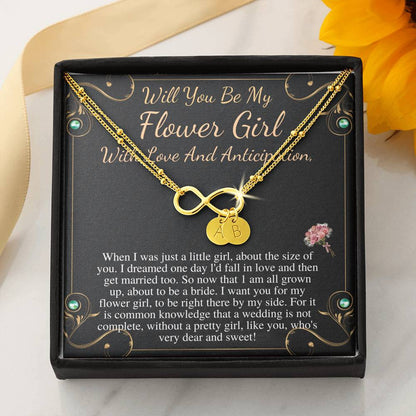 flower girl bracelet, toddler flower girl, personalized flower girl gift, little girl bracelet, will you be my flower girl proposal #0777