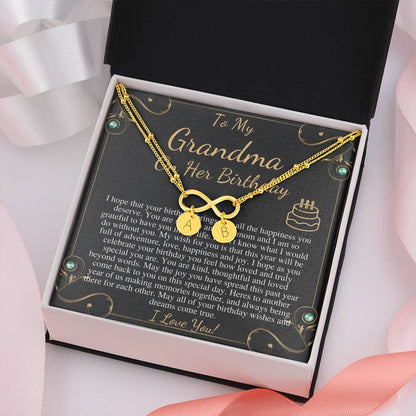 Grandma Birthday Gift from granddaughter or grandSon, Sentimental Gifts for Grandmother Birthday, Grandmother Birthday Charm Bracelet #0647