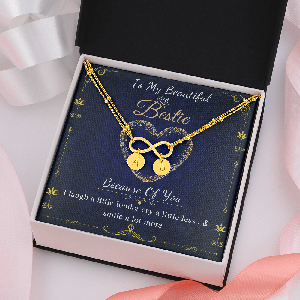 Personalized Best Friend Bracelet of 2, Gift for Best Friend Birthday Gift for Bestie, Best Friend Valentines Day Gift,Bestie Christmas Gift