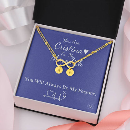 Grey's Anatomy Inspired Meredith and Cristina Best Friends Wish Bracelets, Meredith Grey, Cristina Yang, BFF gift, you're my person #0580