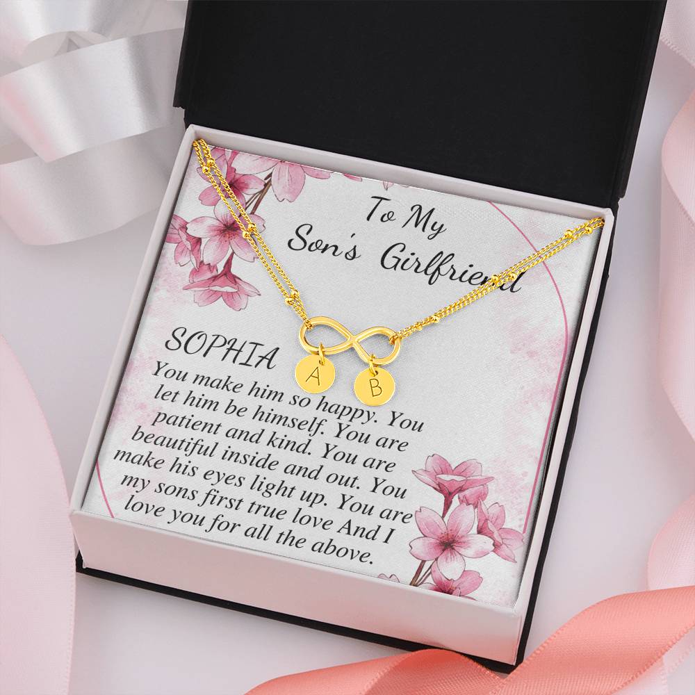 Son's Girlfriend's Birthday Gift, Bracelet For Son's Girlfriend, Bday Gift For Son's Girlfriend, Bonus Daughter, Son's GF Bracelet #0532