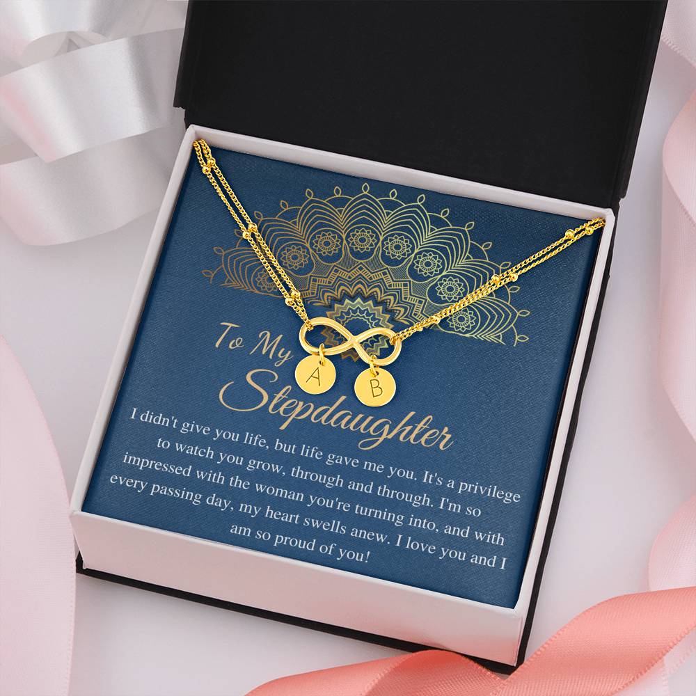 Step Daughter Bracelet, Wedding Gifts from Stepmom and Stepdad, Stepdaughter Gift for Birthday ,Bonus Daughter Bracelet,Christmas Gift #0520